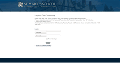 Desktop Screenshot of lionhub.stmarksschool.org